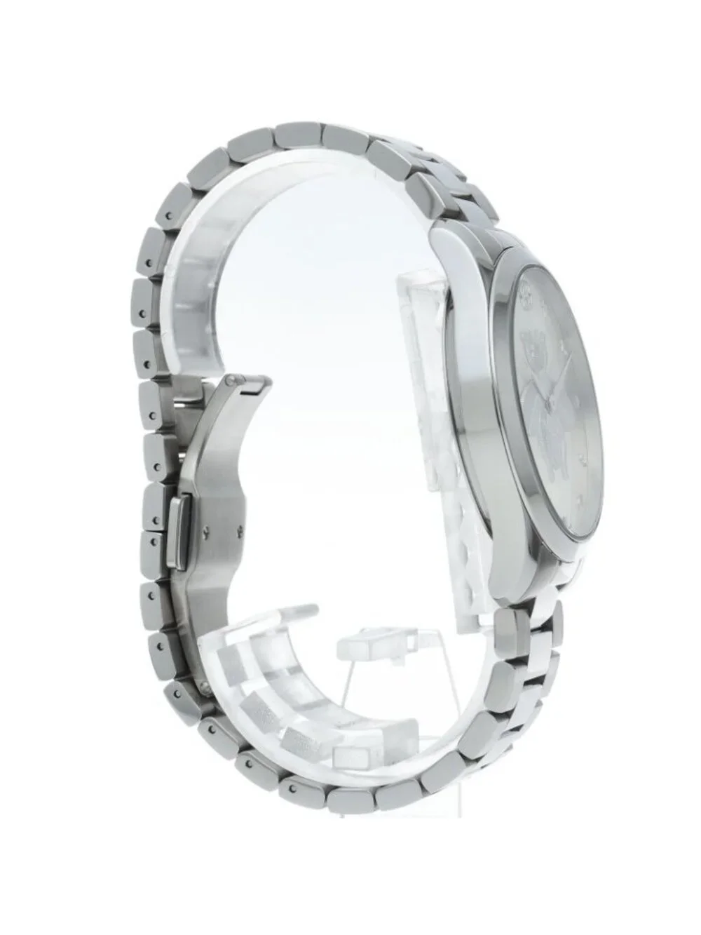 Gucci G-timeless Watch 126.4 Silver Polished